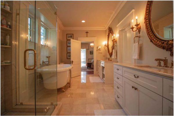 Beige and White Bathroom Ideas, Grey and Marble Bathrooms